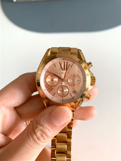 rose gold mens michael kors watch|michael kors mk 5799.